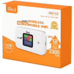 iRed Mobile WiFi IWF-02 4G/5G – 12h Autonomie