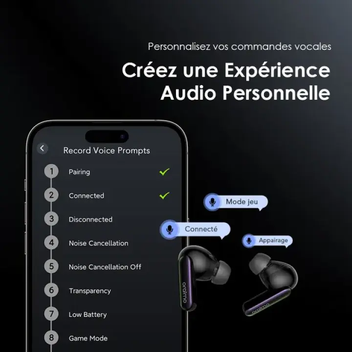 Oraimo SpaceBuds Ecouteurs
